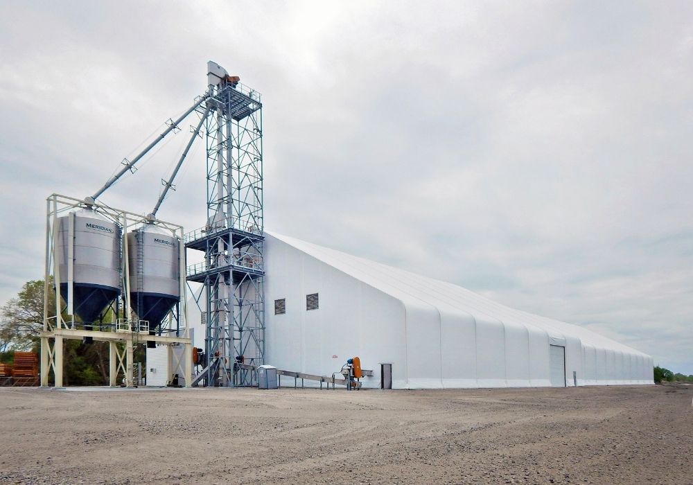 Aurora Cooperative Dry Fertilizer Storage