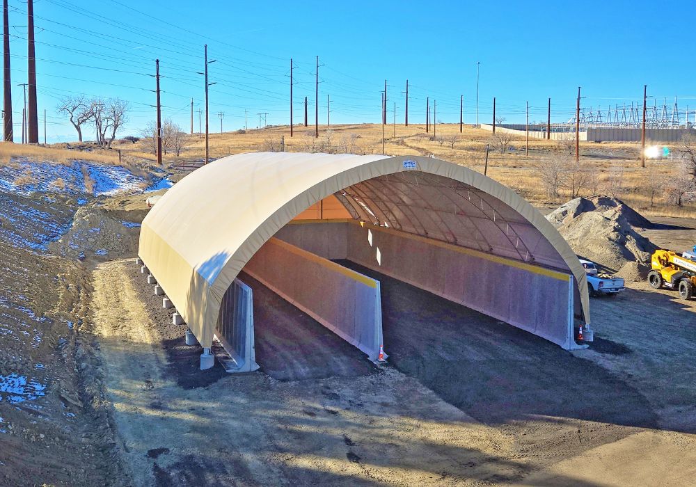Billings, Montana Salt Storage Dome