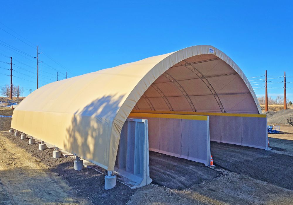 Billings, Montana Salt Storage Dome