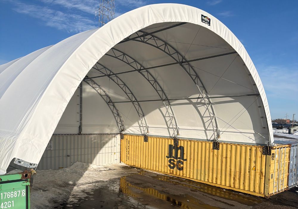 St. Cloud, Minnesota Fabric Shipping Container Building