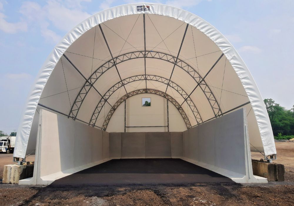 Burlington, New Jersey Salt Storage Shed