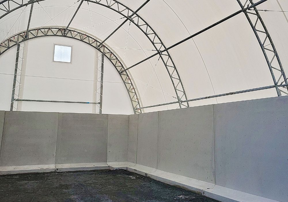 Burlington, New Jersey Salt Storage Shed