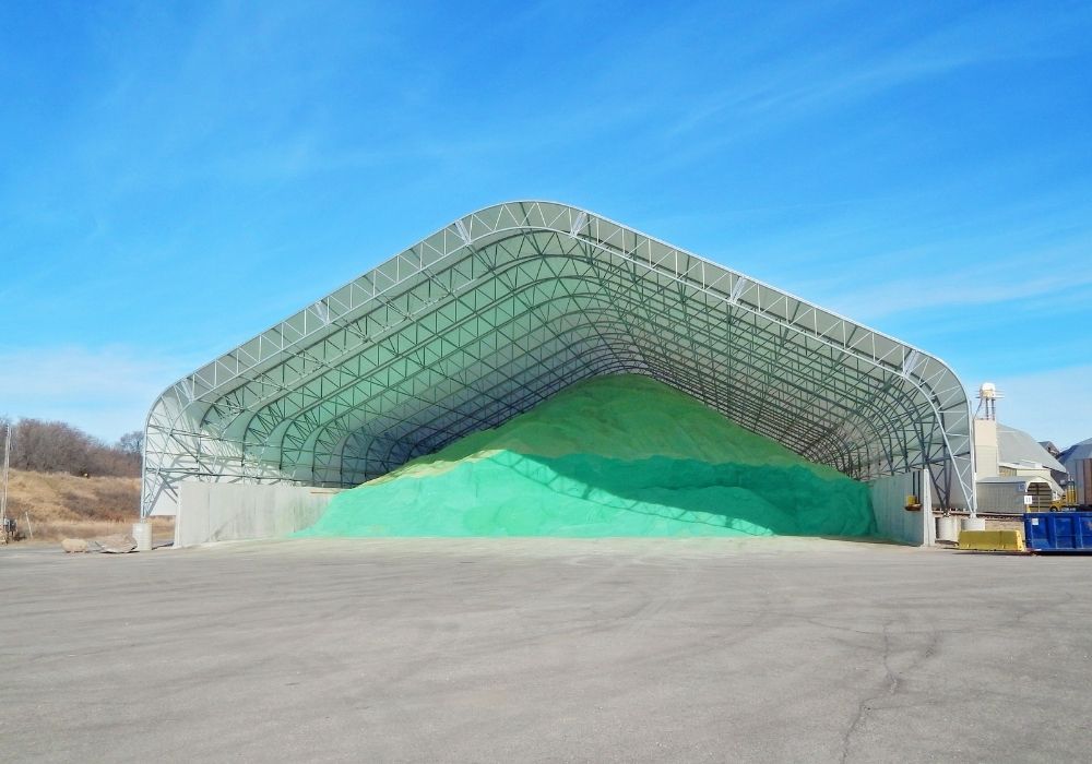 Savage, Minnesota Bulk Salt Storage Dome