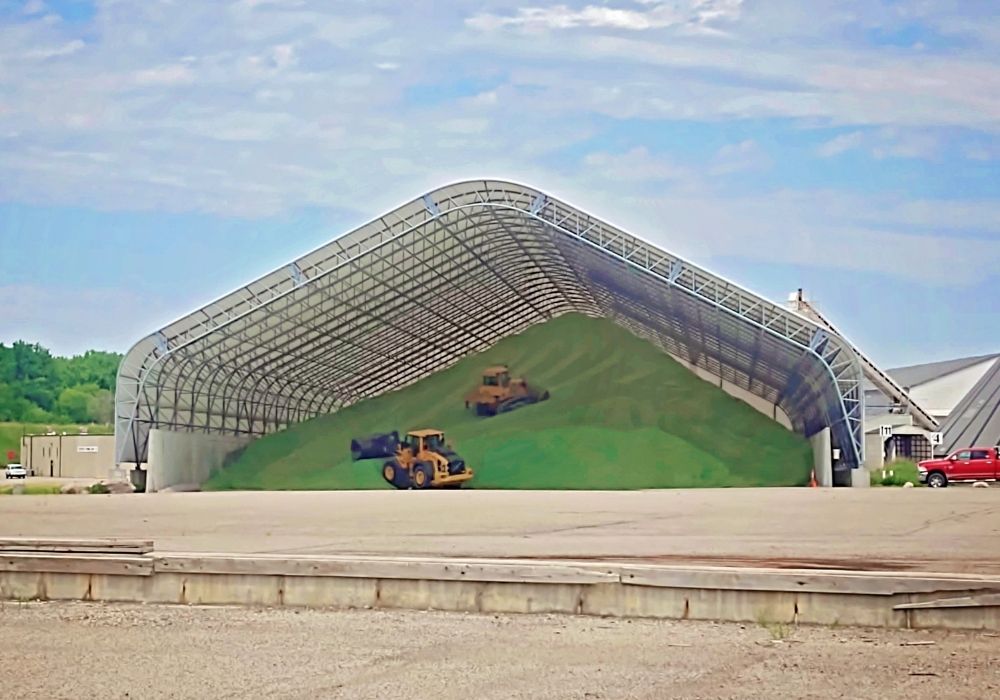 Savage, Minnesota Bulk Salt Storage Dome