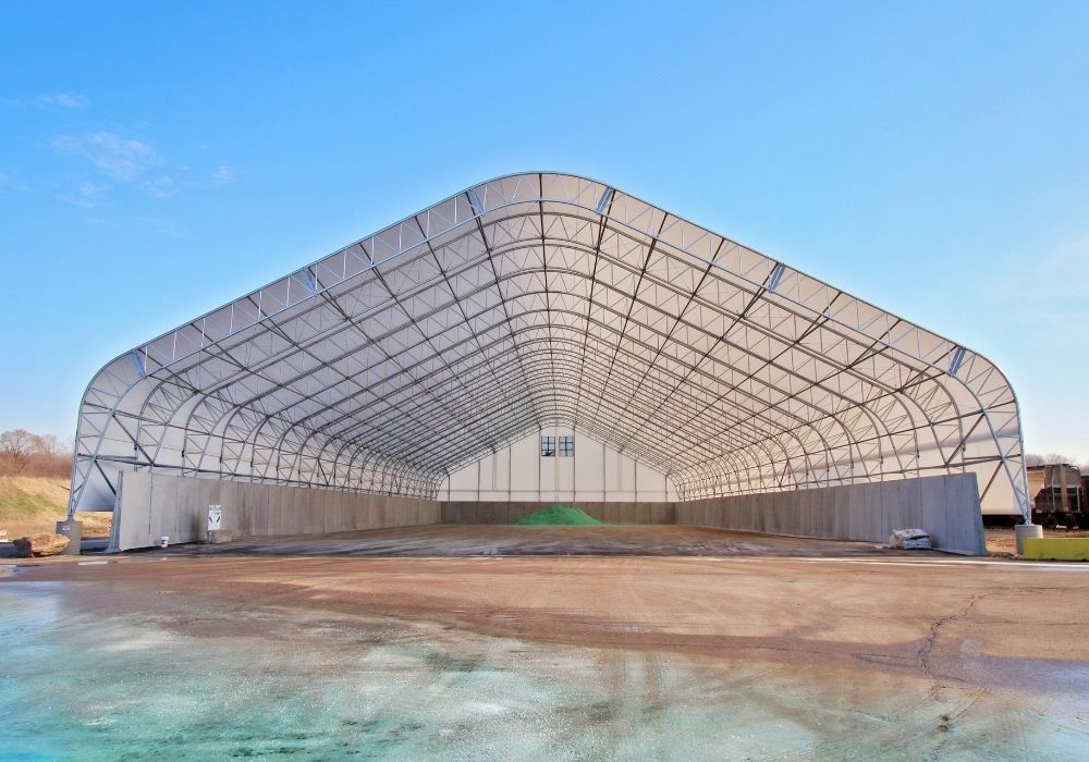 Savage, Minnesota Bulk Salt Storage Dome