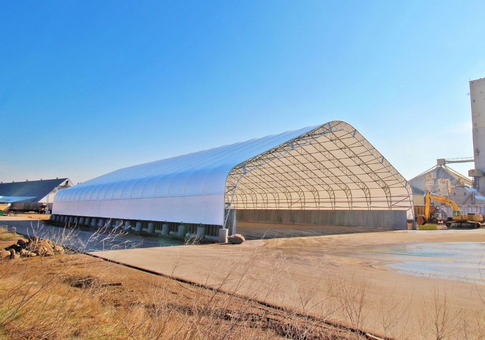 Savage, Minnesota Bulk Salt Storage Dome