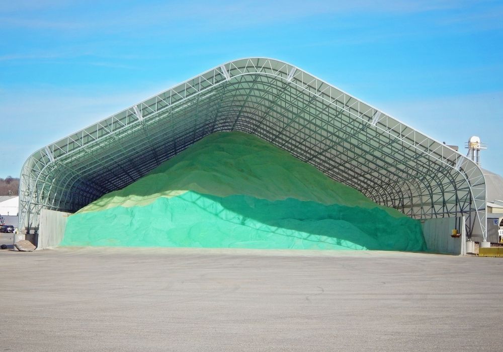 Savage, Minnesota Bulk Salt Storage Dome
