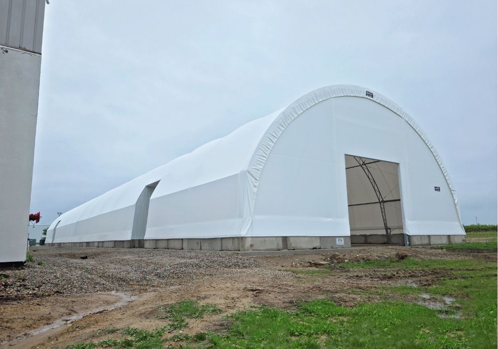 Charlotte, Michigan Fabric Storage Building