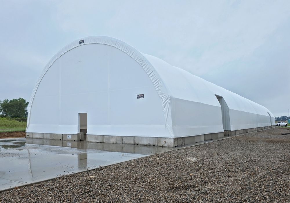 Charlotte, Michigan Fabric Storage Building