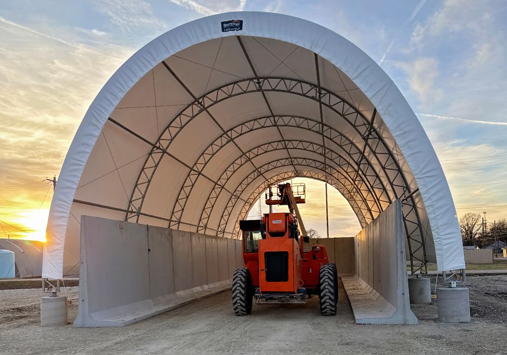 Augusta, Kansas Salt Storage Shed