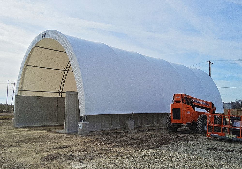 Augusta, Kansas Salt Storage Shed