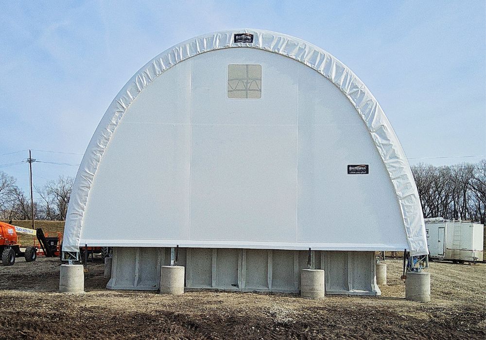 Augusta, Kansas Salt Storage Shed