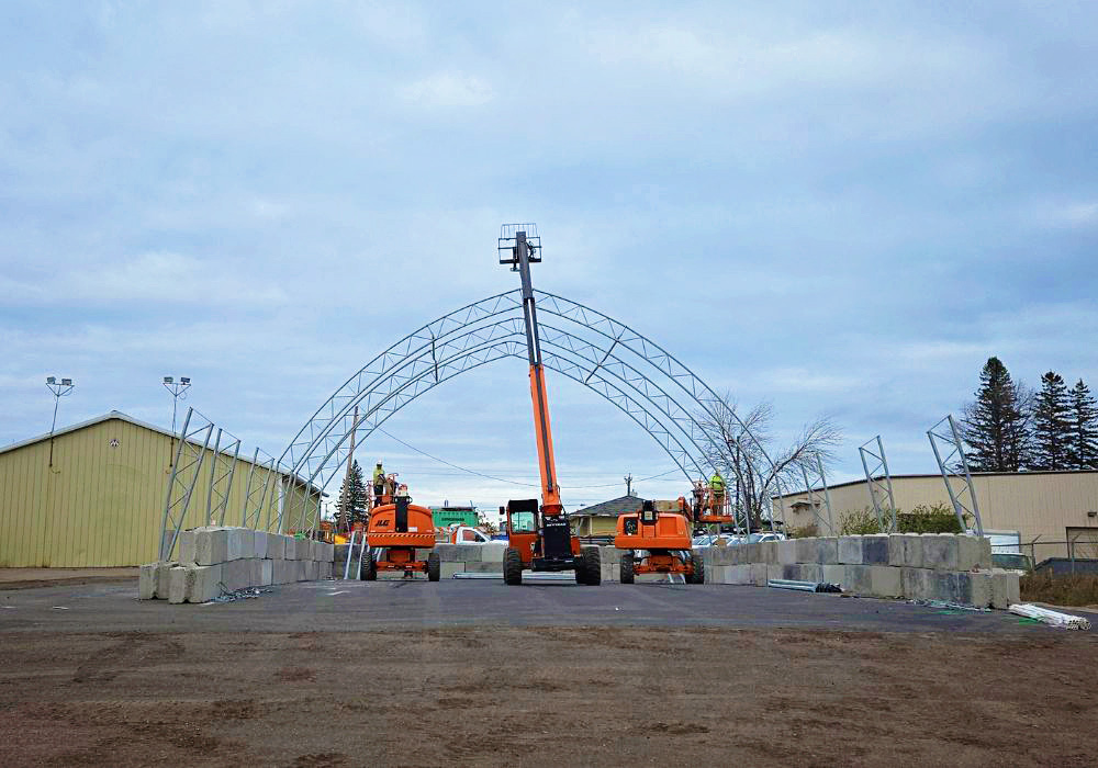Duluth, Minnesota Salt Storage Dome