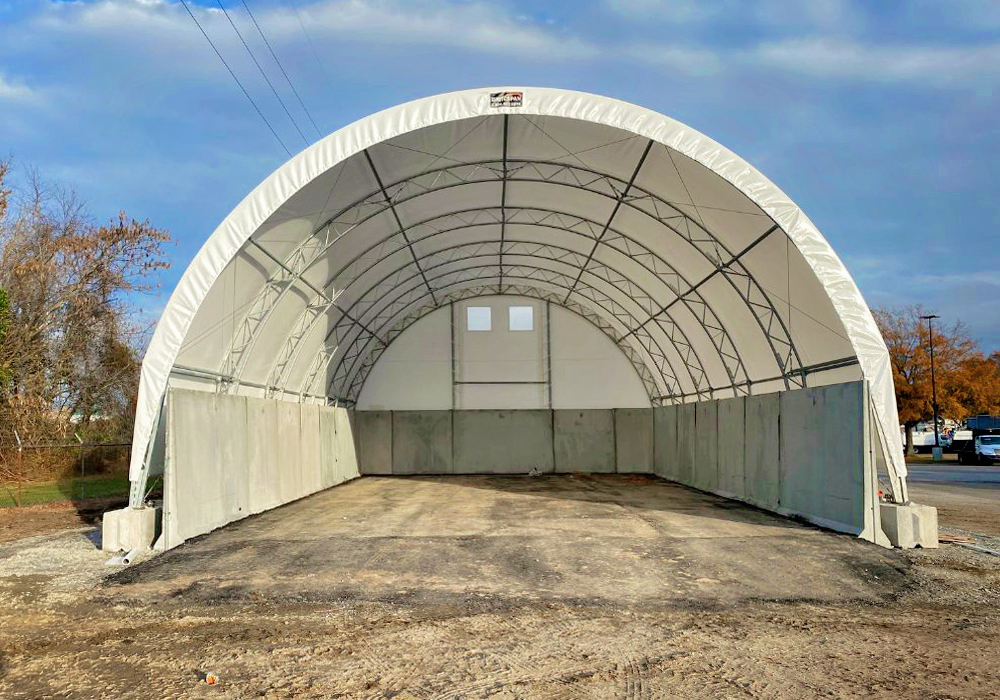 Greenville, North Carolina Road Salt Storage