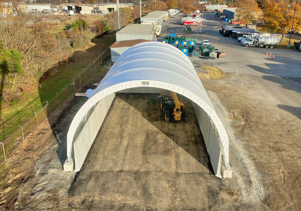 Greenville, North Carolina Road Salt Storage