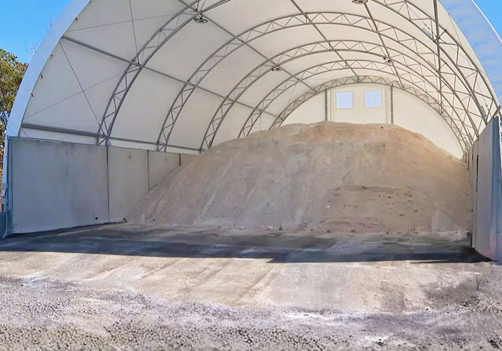 Greenville, North Carolina Road Salt Storage