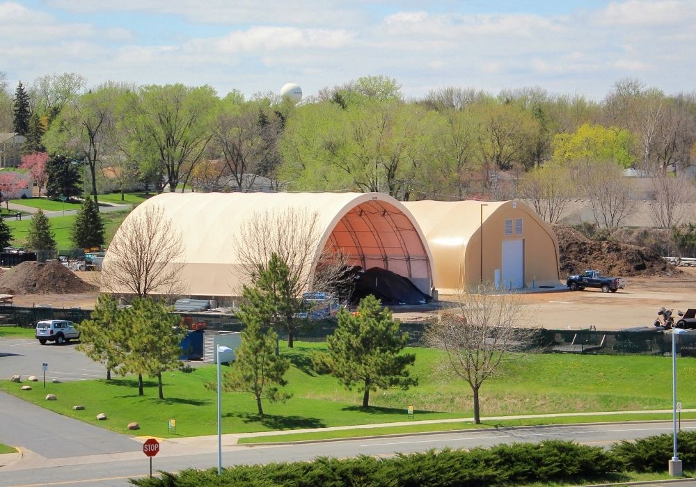 Shakopee, Minnesota Large Equipment Storage Shed