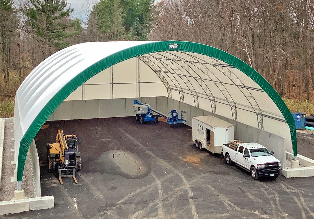 Road Salt Storage Shed