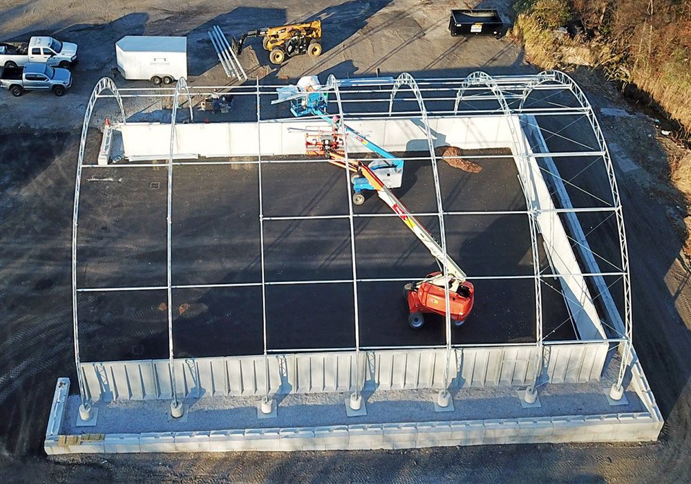 Road Salt Storage Shed