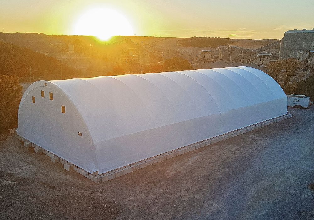 Davis, Oklahoma Fabric Equipment Storage Building