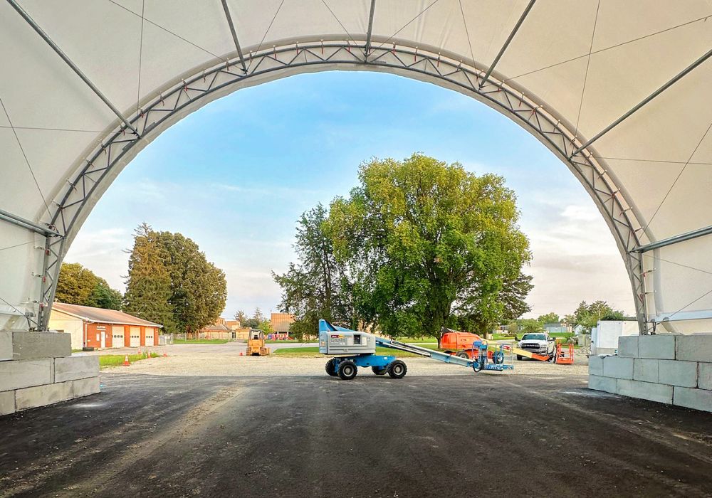 Dayton, Ohio Salt Storage Dome