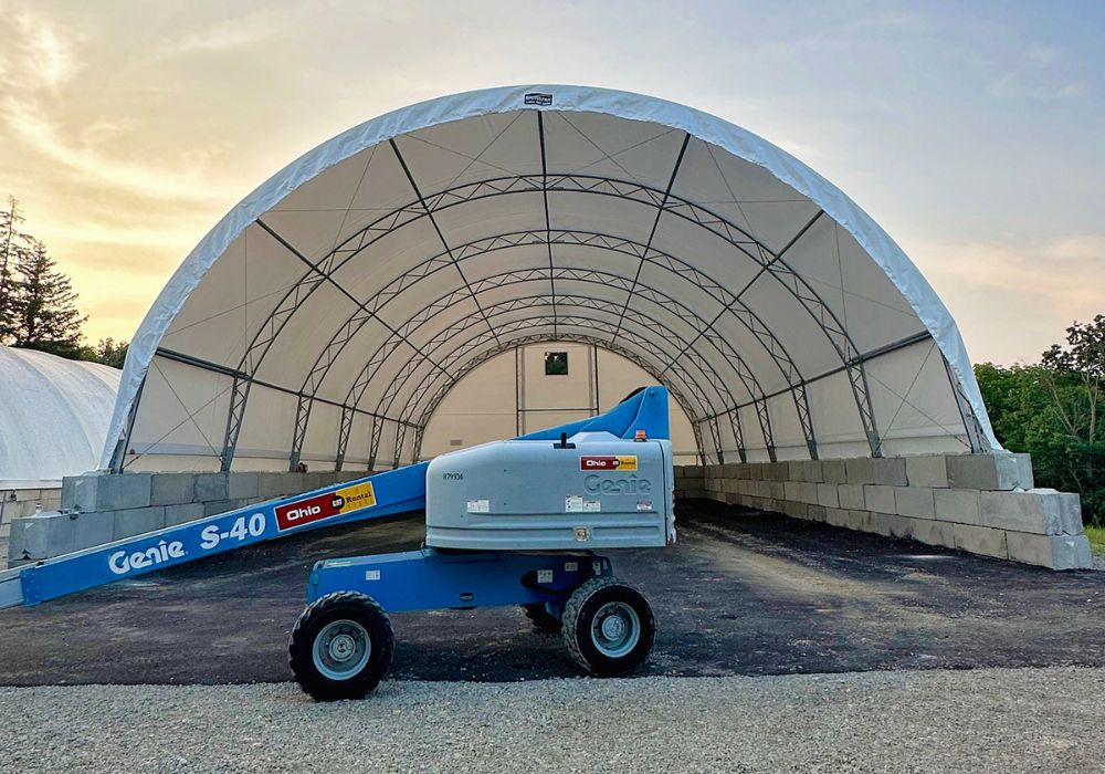 Dayton, Ohio Salt Storage Dome