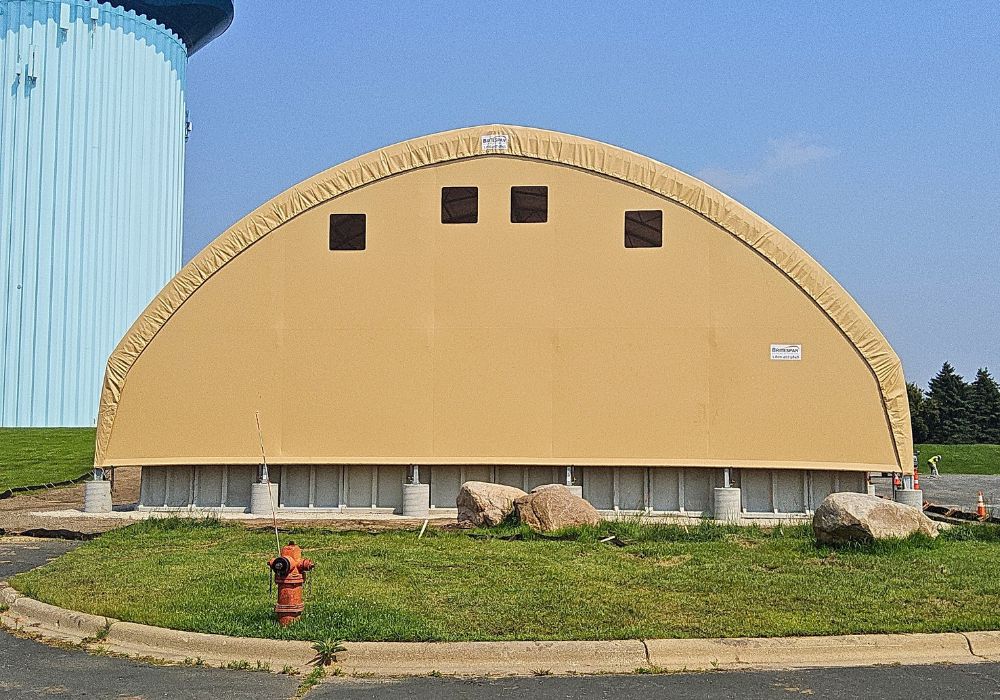 Farmington, Minnesota Road Salt Storage Shed