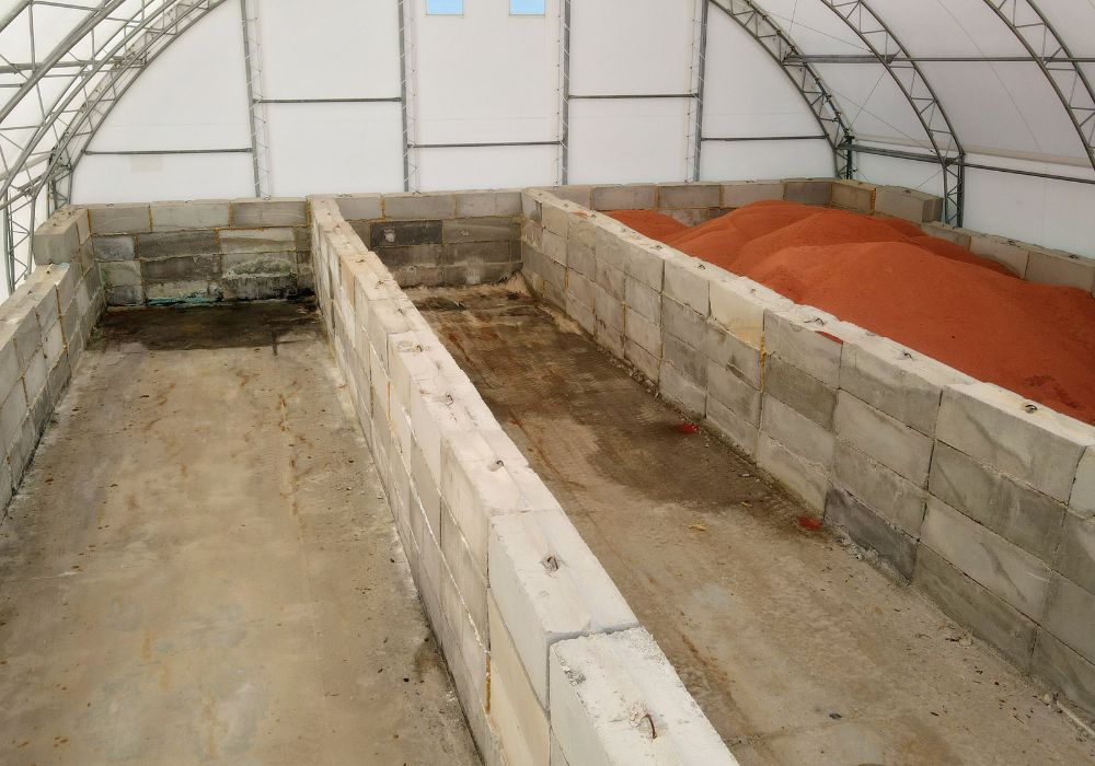 Hanover, Virginia Fabric Covered Dry Fertilizer Storage