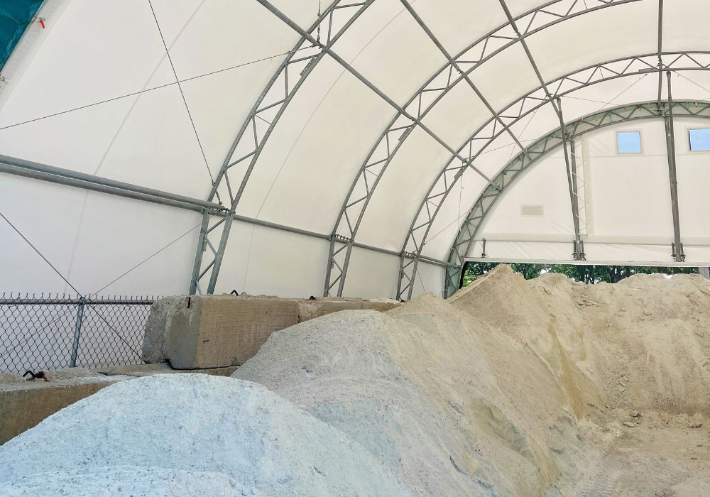 Hillside, Illinois Salt Storage Dome