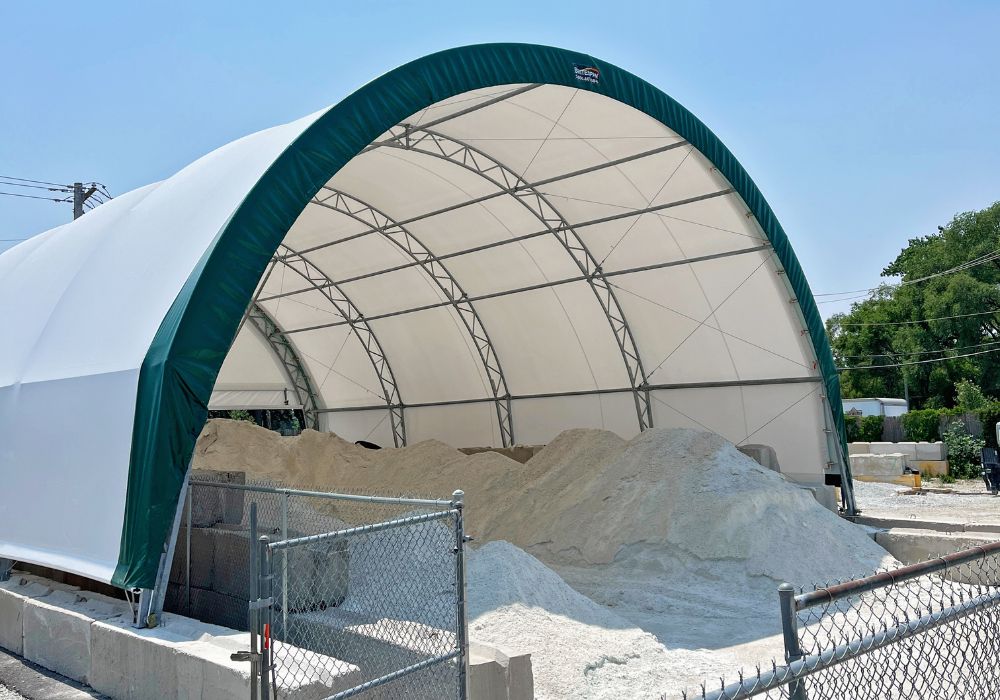 Hillside, Illinois Salt Storage Dome
