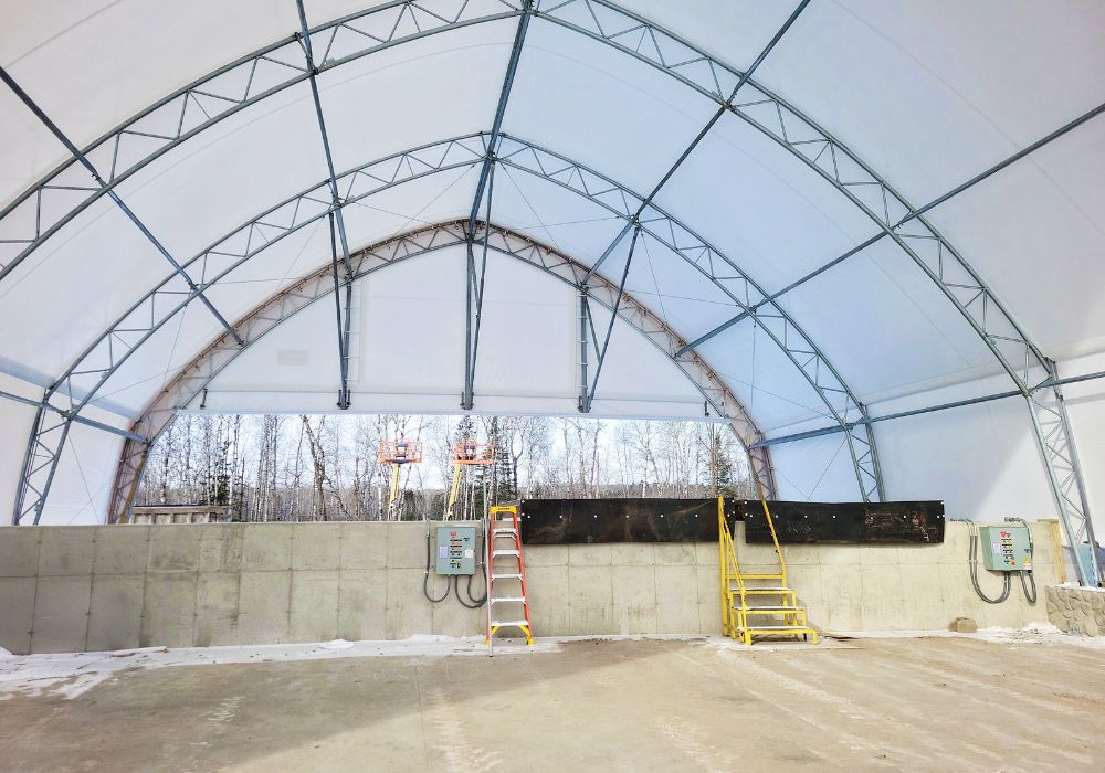 Hubbard County, Minnesota Fabric Covered Recycling Facility