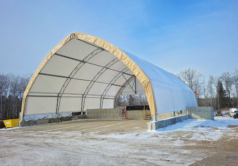 Hubbard County, Minnesota Fabric Covered Recycling Facility