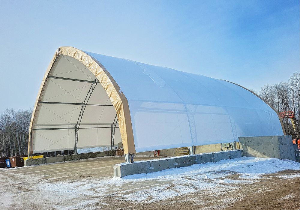 Hubbard County, Minnesota Fabric Covered Recycling Facility