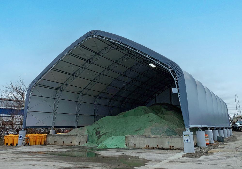 Indianapolis, Indiana Salt Storage Dome