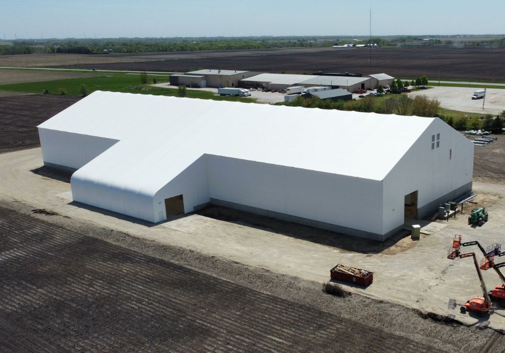 Greene County Jefferson Iowa Dry Fertilizer Storage