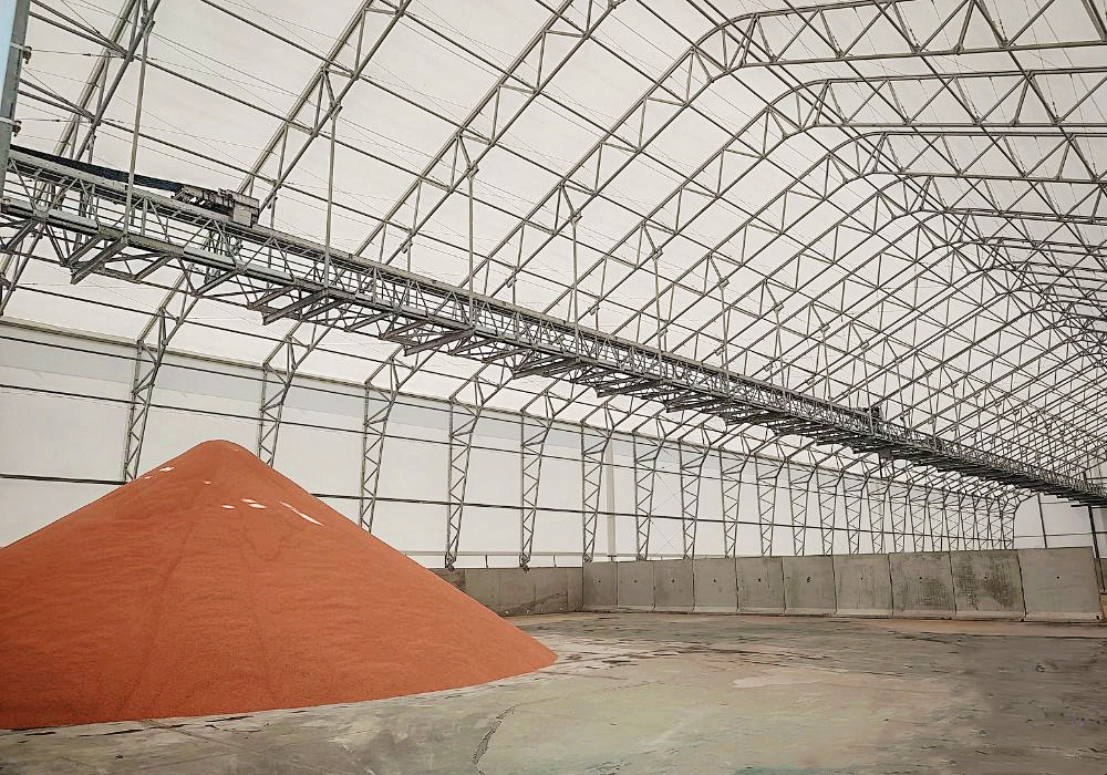 Greene County Jefferson Iowa Dry Fertilizer Storage