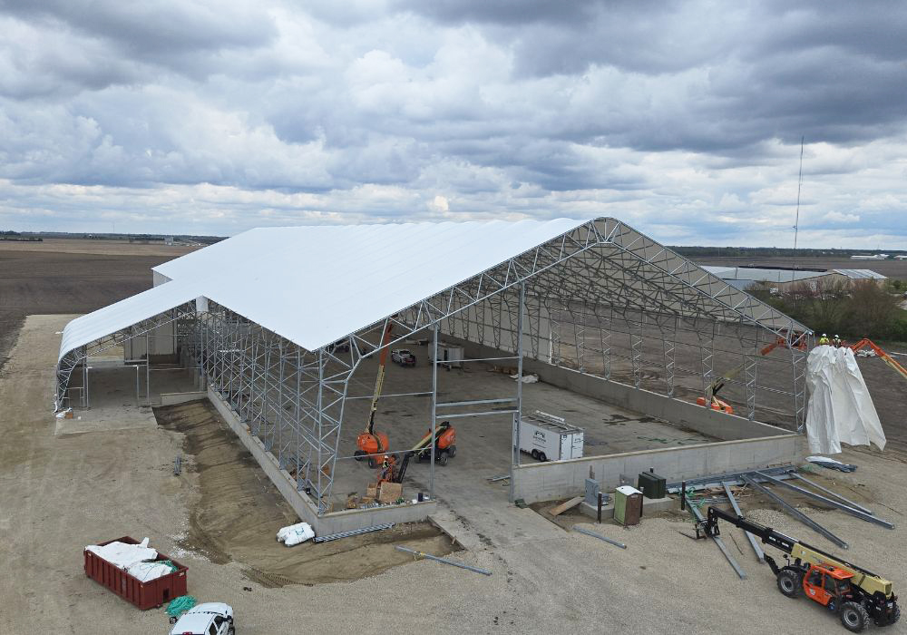 Greene County Jefferson Iowa Dry Fertilizer Storage