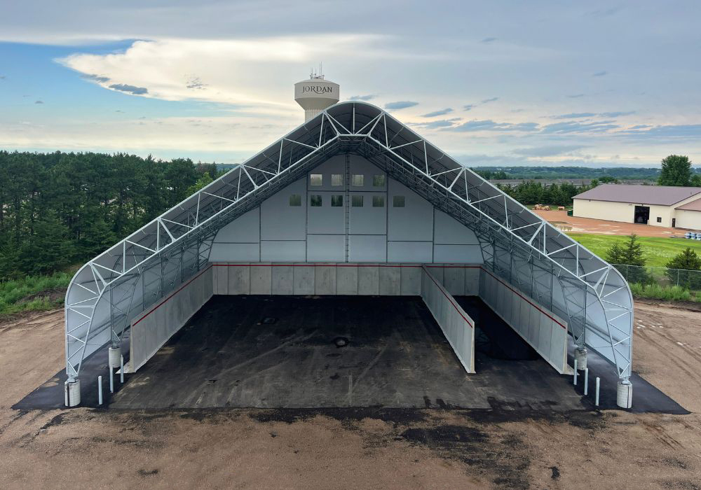 Jordan, Minnesota Salt Dome Storage