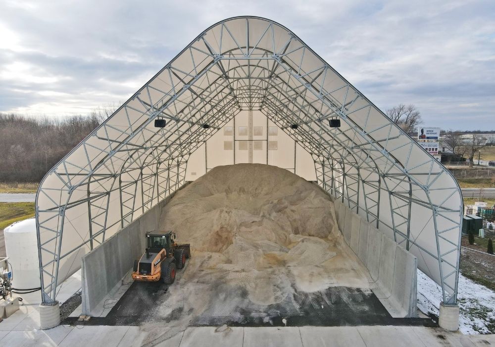 Lafayette, Indiana Salt Dome Storage