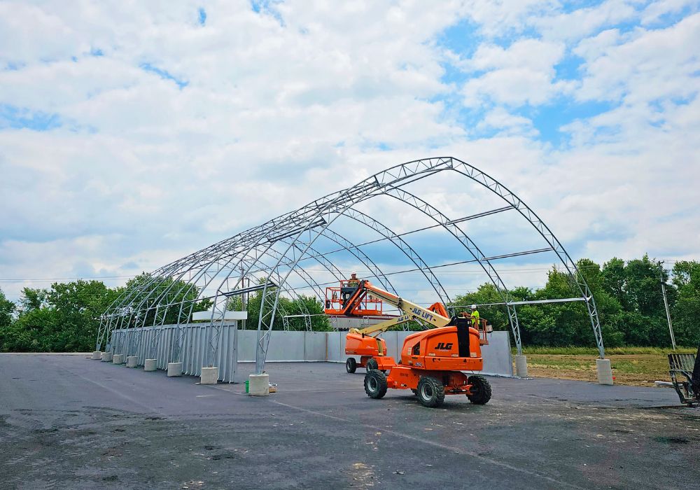 Lebanon, Indiana Salt Dome Storage