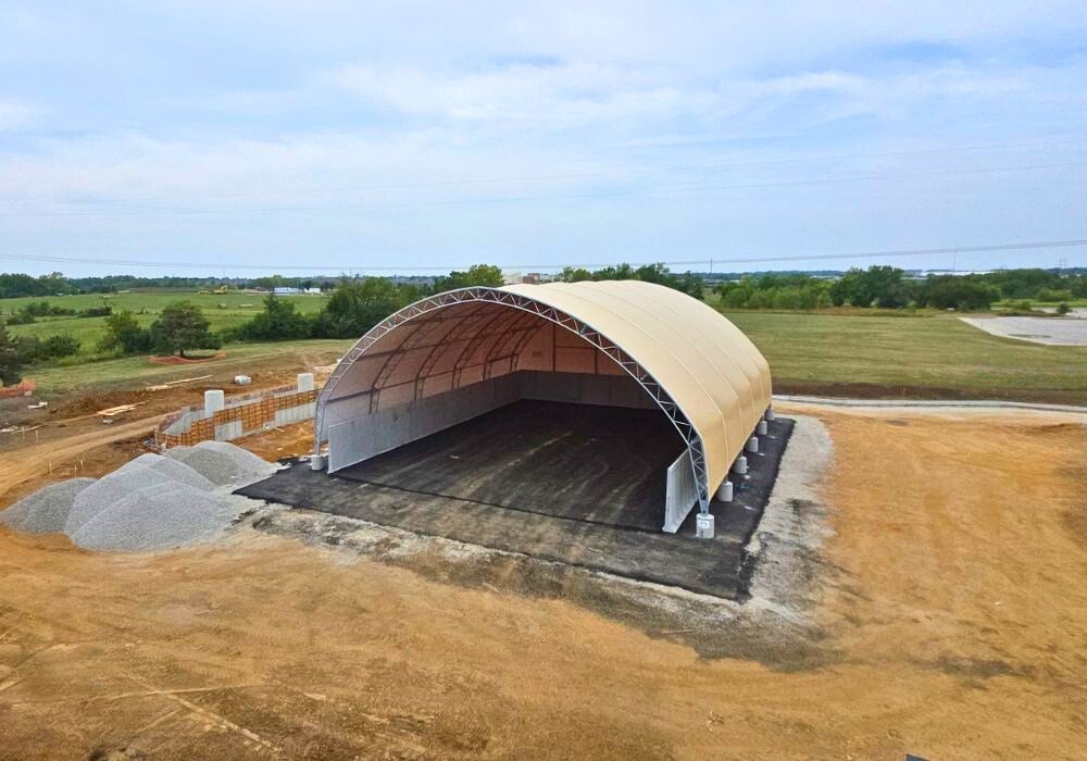 Lenexa Kansas Salt Storage Dome