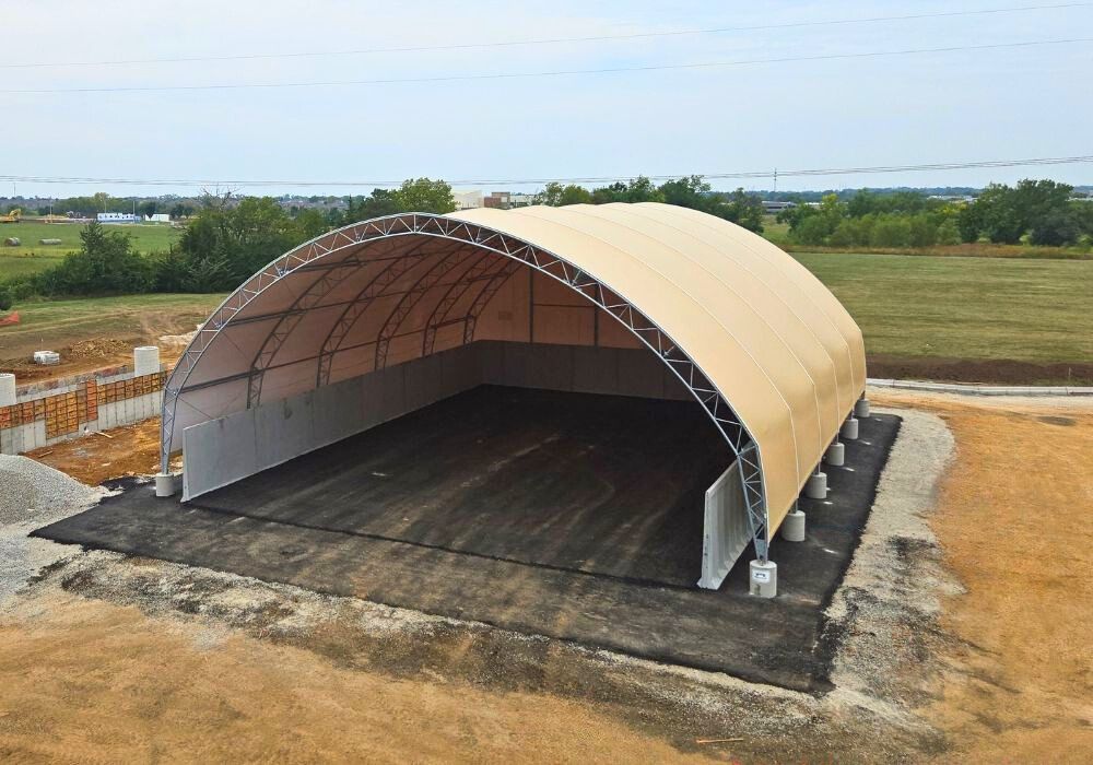 Lenexa Kansas Salt Storage Dome