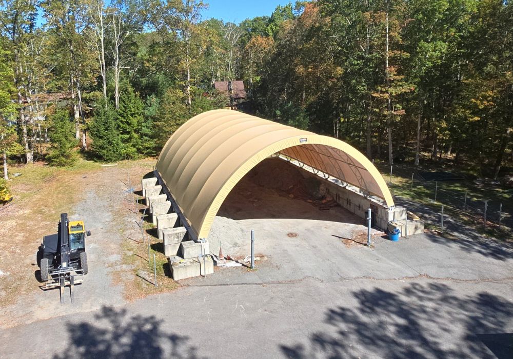 Milford Pennsylvania Salt Storage Building
