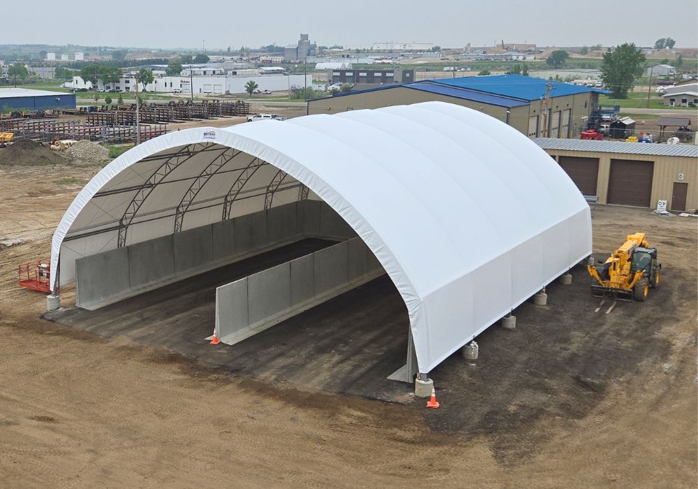 Minot, North Dakota Salt Storage Building