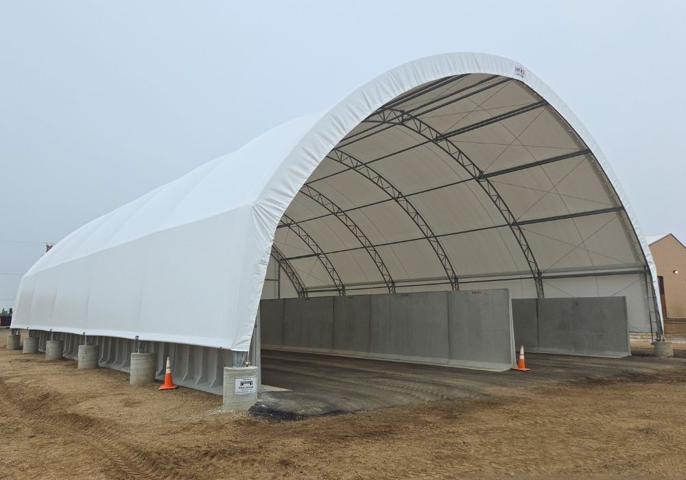 Minot, North Dakota Salt Storage Building