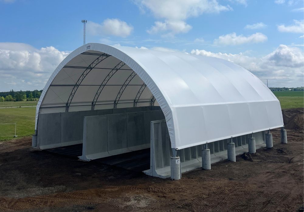 Otter Tail County, Perham, Minnesota Salt Storage Building