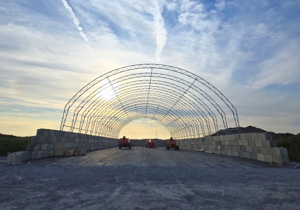 Port Clinton Salt Storage Dome