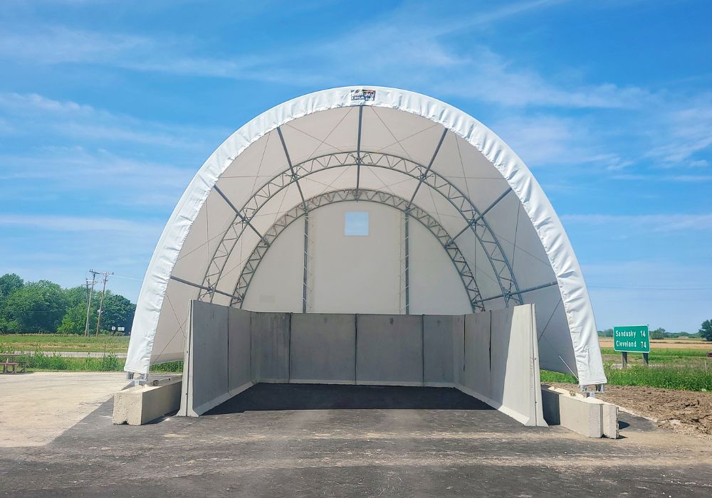 Port Clinton, Ohio Salt Storage Dome