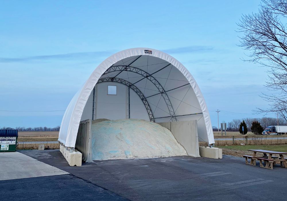 Port Clinton, Ohio Salt Storage Dome