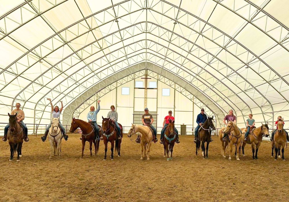 Fabric Covered Riding Arenas Powell, Wyoming